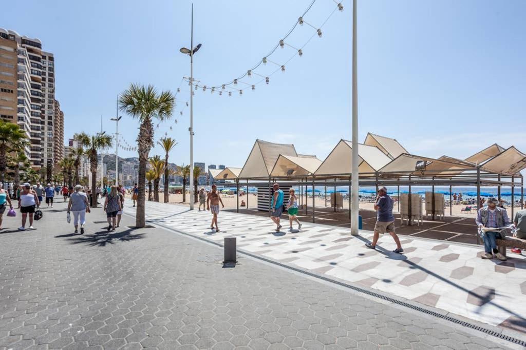 בנידורם Levante Beach Front Of The Sea Estacha מראה חיצוני תמונה